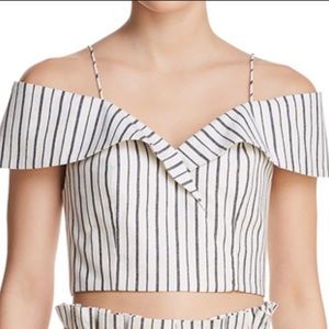 Alice + Olivia Haydee Cold Shoulder Too